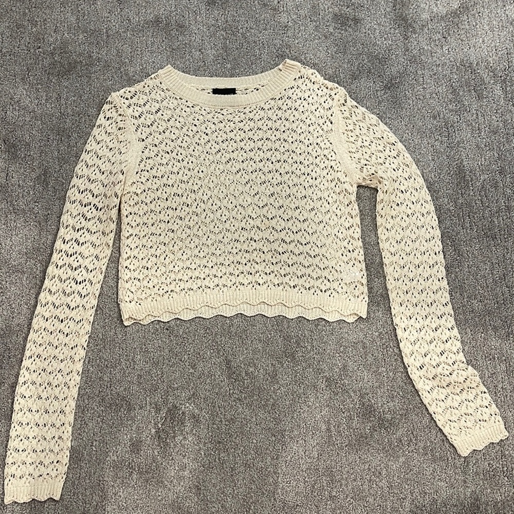 Crochet sweater